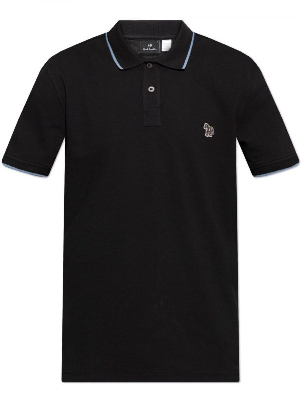 POLO ZEBRA BADGE IN COTONE