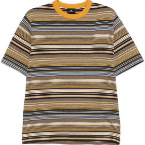 T-SHIRT RIGATA IN COTONE