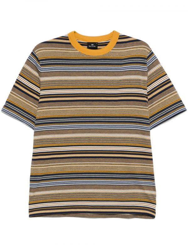 T-SHIRT RIGATA IN COTONE