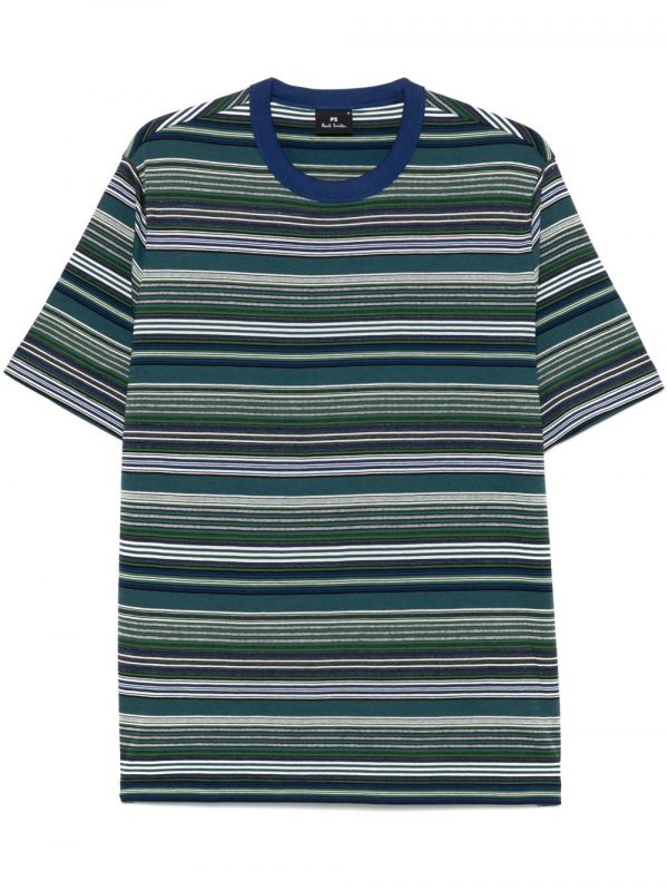 T-SHIRT RIGATA IN COTONE
