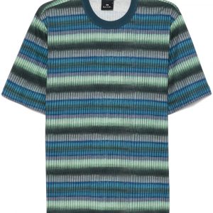T-SHIRT RIGATA IN COTONE