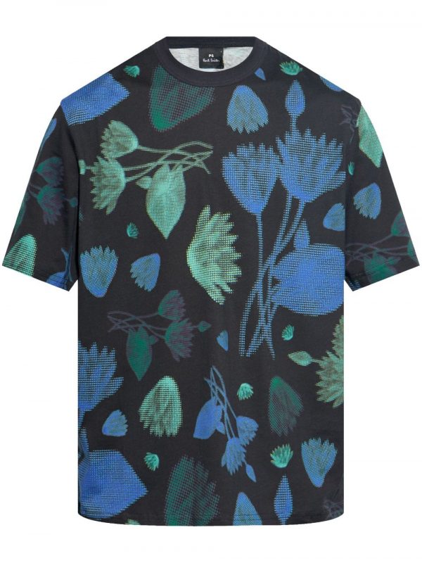 T-SHIRT STAMPATA IN COTONE