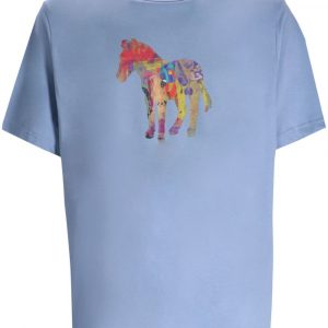 T-SHIRT ZEBRA CRAFT IN COTONE