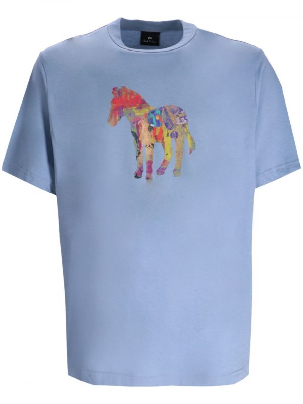 T-SHIRT ZEBRA CRAFT IN COTONE