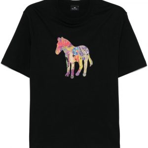 T-SHIRT ZEBRA CRAFT IN COTONE