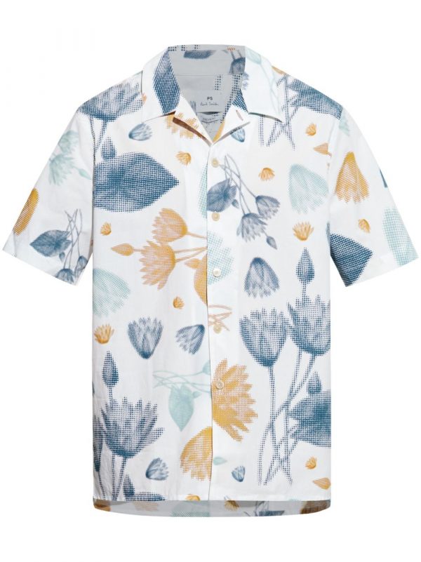 CAMICIA IN COTONE STAMPATA