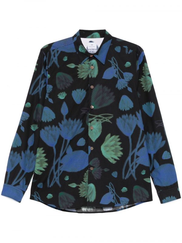 CAMICIA IN COTONE STAMPATA