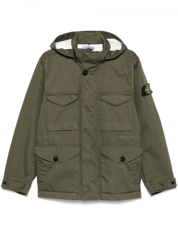 GIACCA IN COTONE CON LOGO