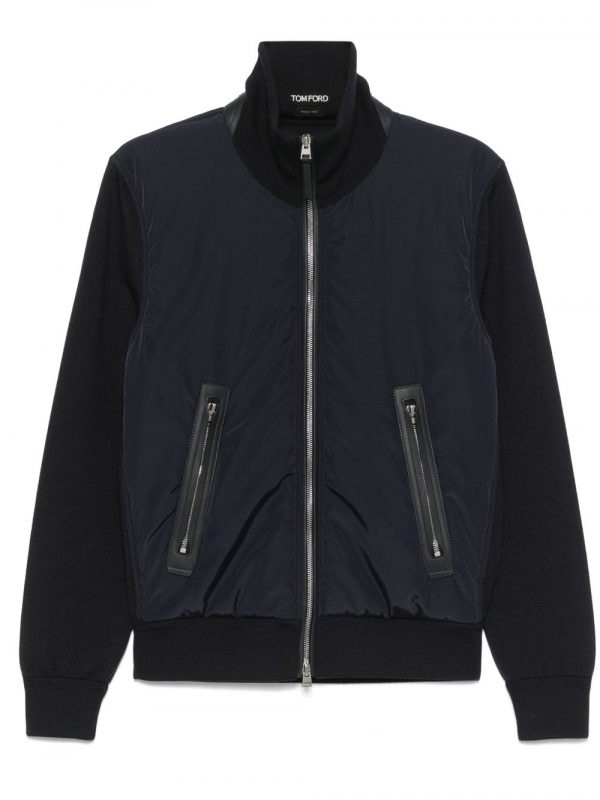 MAGLIA IN LANA CON ZIP