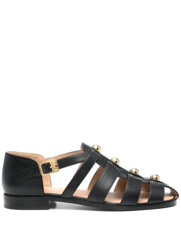 SANDALO STUDSHIELD IN PELLE