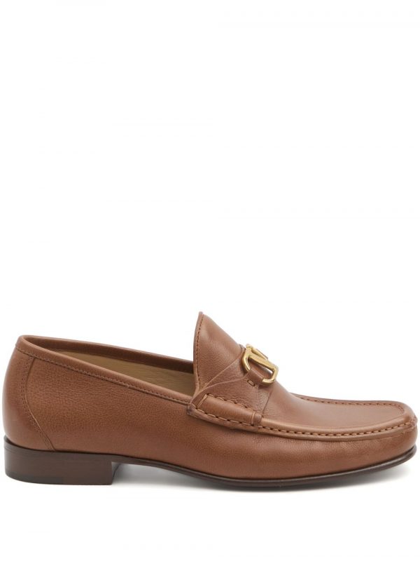 MOCASSINO VLOGO SIGNATURE IN PELLE