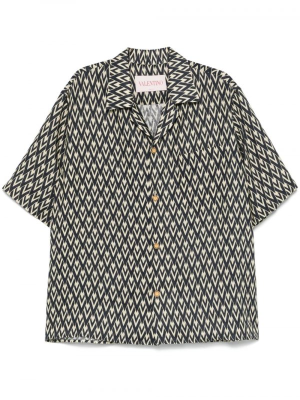 CAMICIA TOUTE LA V IN LINO