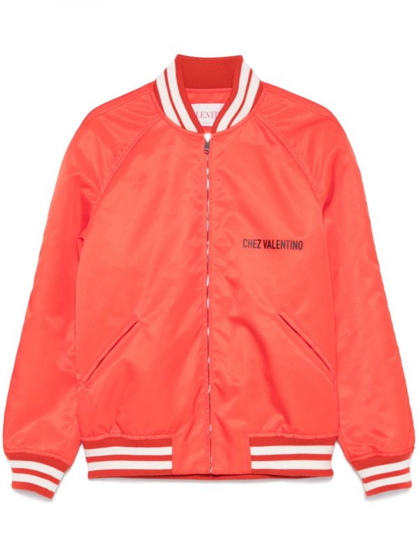 BOMBER CHEZ VALENTINO IN NYLON