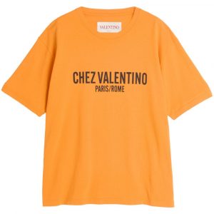 T-SHIRT CHEZ VALENTINO IN COTONE