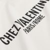 T-SHIRT CHEZ VALENTINO IN COTONE — изображение 4