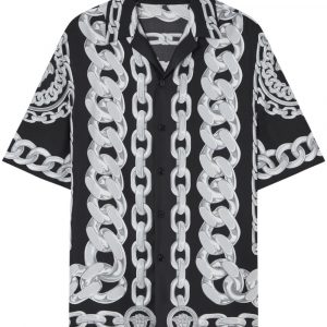 CAMICIA MEDUSA CHAIN IN SETA