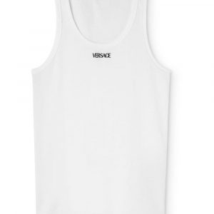 TOP IN COTONE CON LOGO