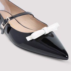 Stuart Weitzman Felicity Bow Ballerinas