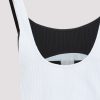 The Attico Flat Ribbed Jersey Tank Top — изображение 2