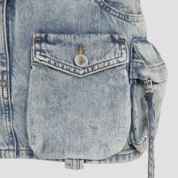 The Attico Fay Mini Skirt