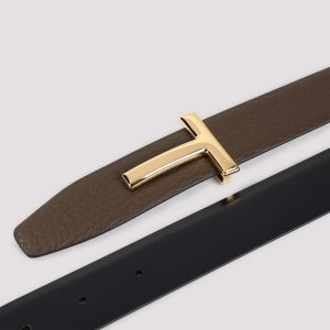 Tom Ford Grained Calf Leather Belt
