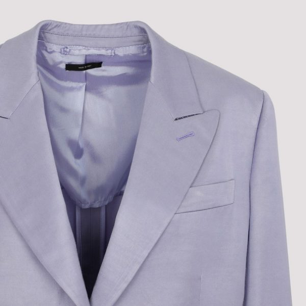 Tom Ford Soft Fluid Twill Boyfriend Jacket