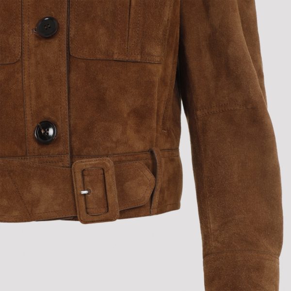 Tom Ford Cropped Leather Jacket