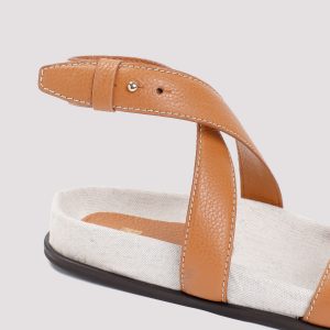 Toteme Leather Chunky Sandal