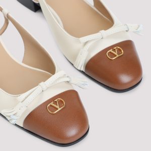 Valentino Garavani Leather Ballerinas