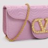 Valentino Garavani Moiré Textile Clutch — изображение 2