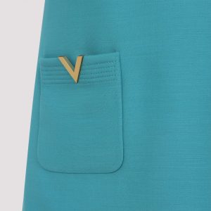 Valentino Virgin Wool Mini Dress
