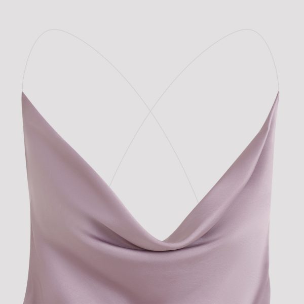 Y Project Evergreen Invisible Strap Slip Dress