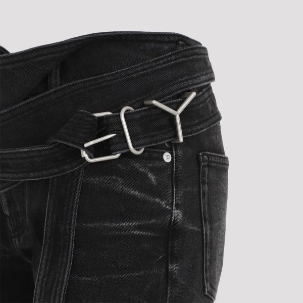 Y Project Wrap Belt Jeans