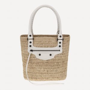 Borsa a Spalla Le City piccola di paglia