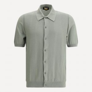 Camicia in maglia a maniche corte
