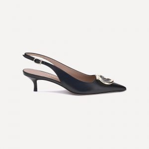 Décolleté slingback Gancini