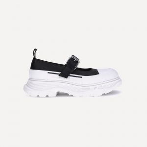 Ballerine in pelle e gomma