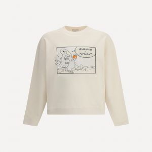 Felpa in cotone Moncler x Gilga Farm di Donald Glover