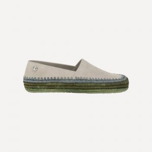 Espadrillas in pelle scamosciata