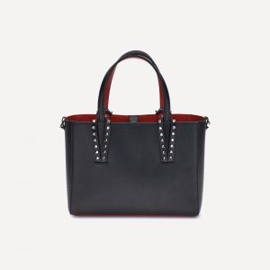 Borsa Tote in pelle con borchie