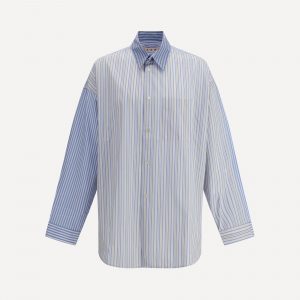 Camicia a righe oversize