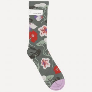 Calze stampa floreale