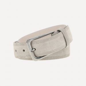 Cintura in pelle scamosciata