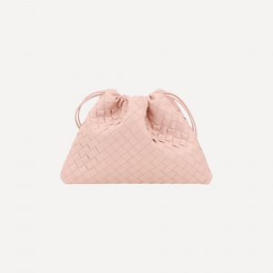 Pochette in pelle media