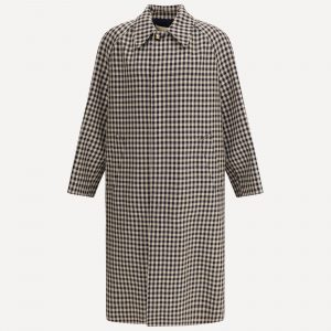 Cappotto motivo vichy