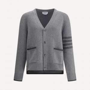 Cardigan in lana merino