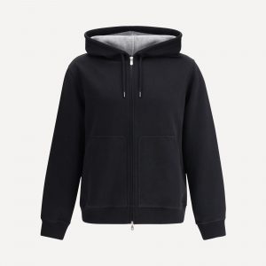 Felpa con Cappuccio monocromo