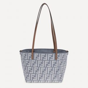 Borsa Tote reversibile Roll piccola in denim