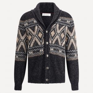 Cardigan in lana vergine